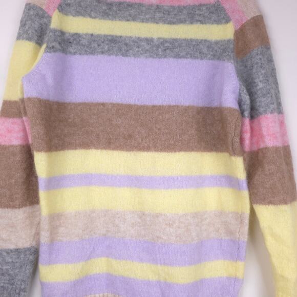 Acne Studios Kalbah Mohair Wool Stripe Longline Oversized Sweater, Size XXS, EUC - Picture 14 of 16
